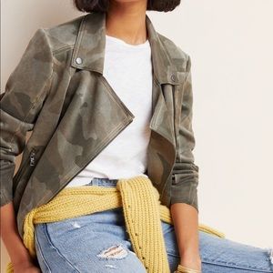 NWT Marrakech cropped camo jacket